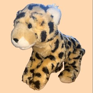 Vintage animal alley leopard cheetah plush stuffed animal toys r us